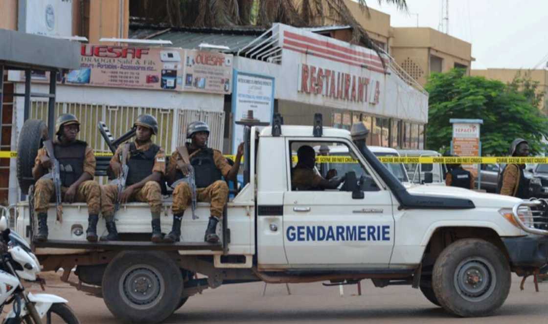 Yan sanda sun kashe 'yan ta'adda 40 a Burkina Faso