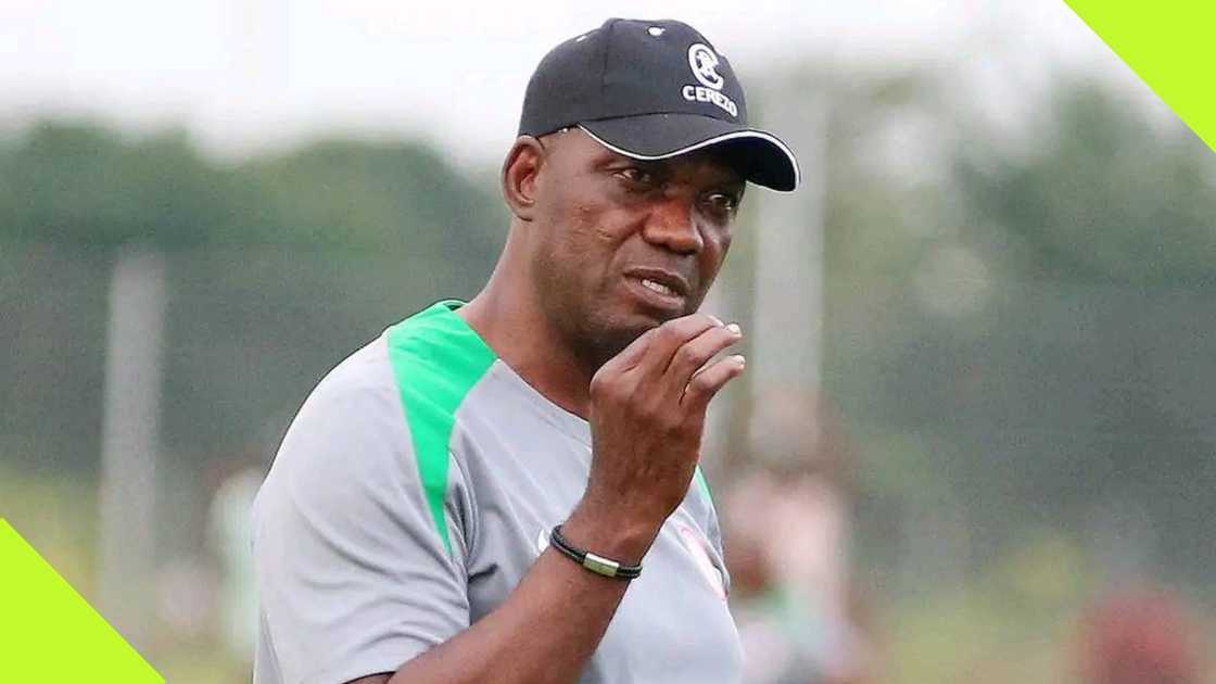 Augustine Eguavoen quits as Super Eagles coach