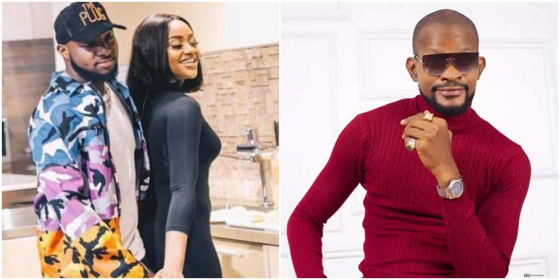 Davido and Chioma in the Kitchen, Uche Maduagwu Davido and Chioma in the Kitchen, Uche Maduagwu