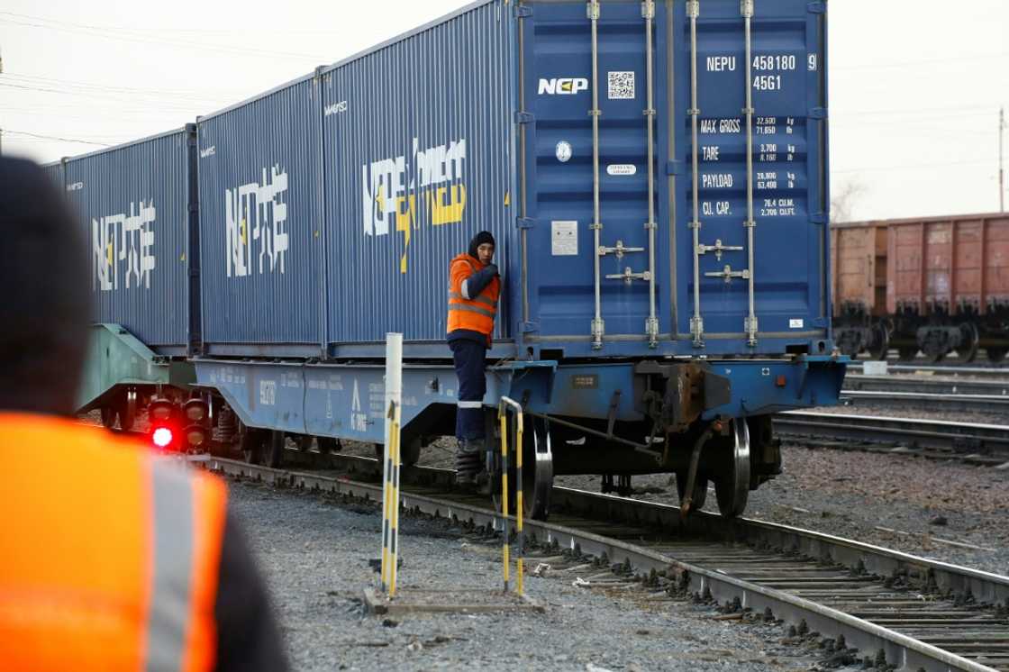 Some 85 percent of all rail cargo between China and Europe passes through Kazakhstan Some 85 percent of all rail cargo between China and Europe passes through Kazakhstan