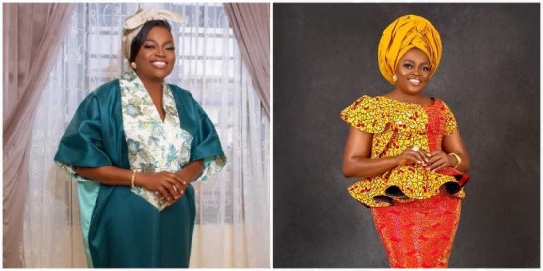 Photos of Funke Akindele.