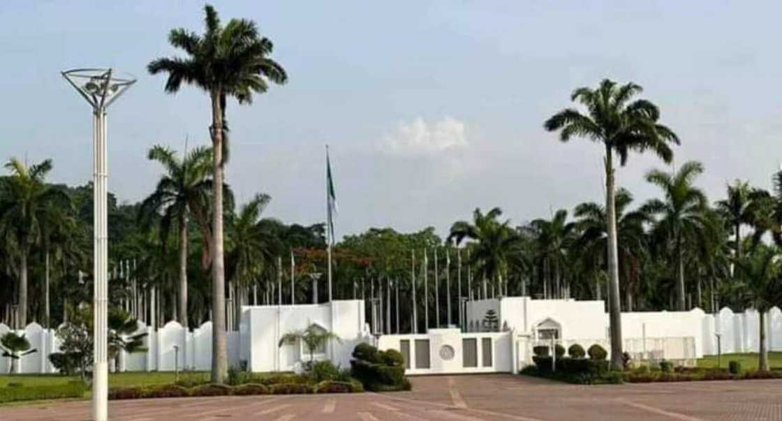 Wani sashe na fadar shugaban kasa Wani sashe na fadar shugaban kasa