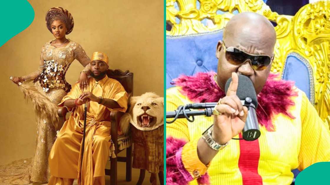 Karma President's prophecy about Davido and Chioma's marriage worries fans. Karma President's prophecy about Davido and Chioma's marriage worries fans.