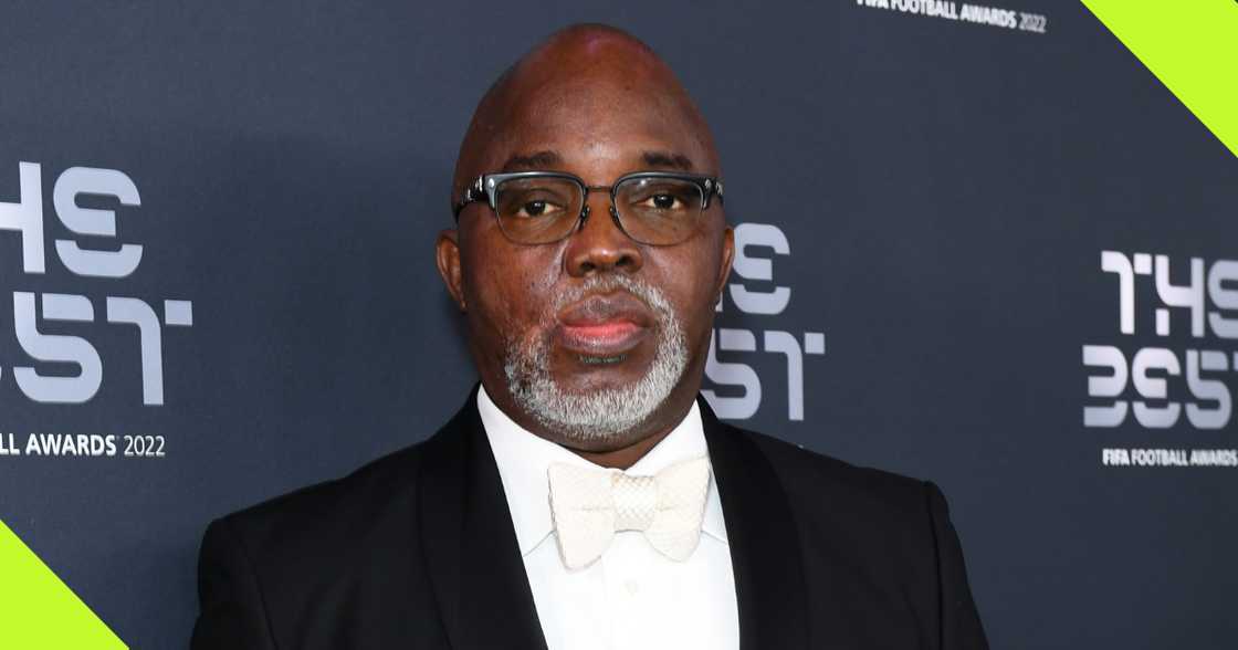 Amaju Pinnick at the 2022 FIFA Awards.