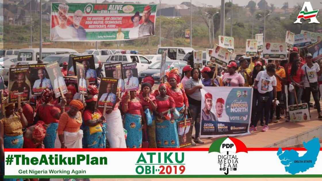 Yakin Neman Zabe: Atiku da PDP sun girgiza al'umma a jihar Delta Yakin Neman Zabe: Atiku da PDP sun girgiza al'umma a jihar Delta