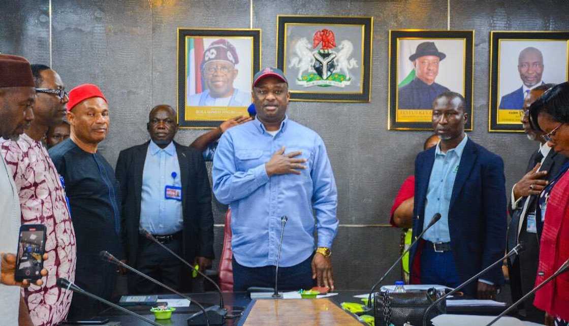 Festus Keyamo had earlier sacked all the directors appointed by the last administration. Festus Keyamo had earlier sacked all the directors appointed by the last administration.