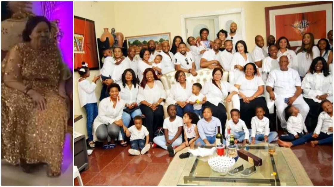 Photos of grandmother with 66 children causes much frenzy on social media