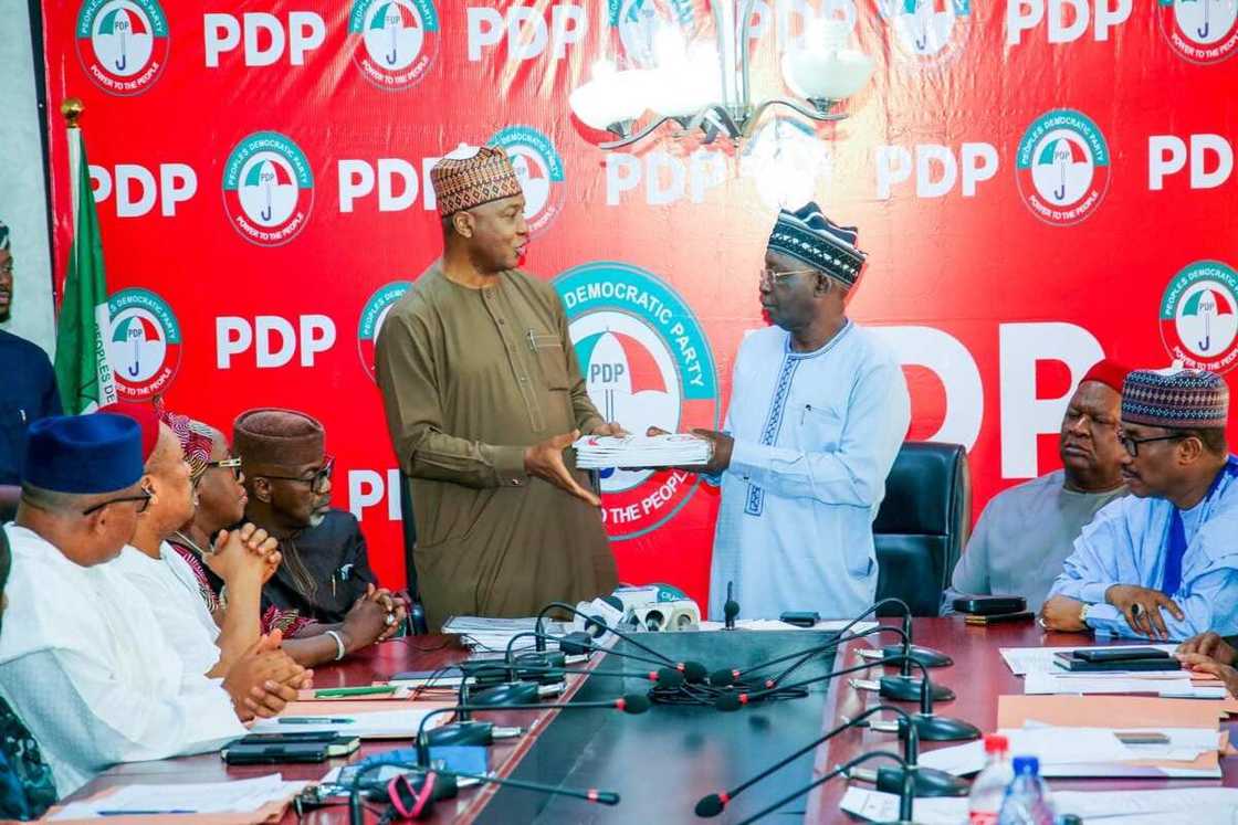 PDP, Northern Presidential Candidate, Southern States, Zoning PDP, Northern Presidential Candidate, Southern States, Zoning