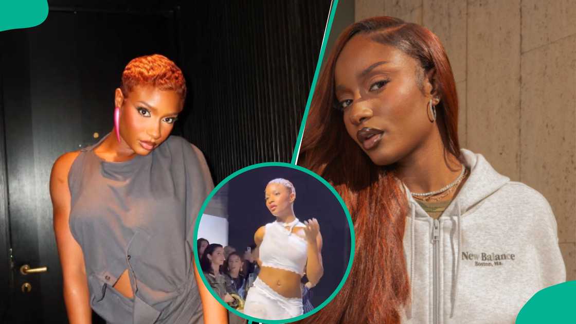 Video as Ayra Starr catwalks at London Fashion Week. Video as Ayra Starr catwalks at London Fashion Week.