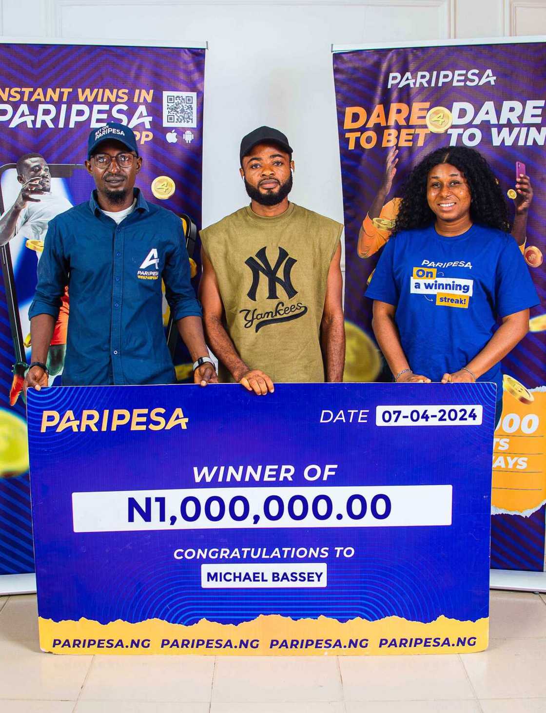 PariPesa Presents: Your Ticket to N5,000,000 Glory! PariPesa Presents: Your Ticket to N5,000,000 Glory!