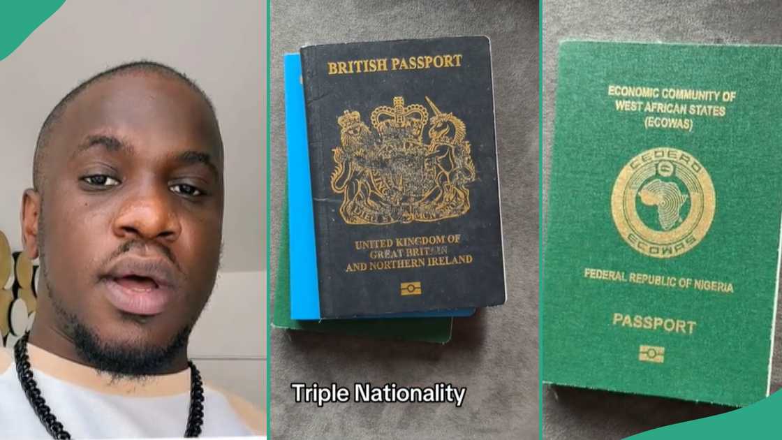 Man becomes a citizen of three countries.