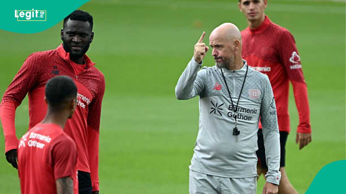 Victor Boniface, Bayer Leverkusen, Erik ten Hag, Super Eagles, Bundesliga Victor Boniface, Bayer Leverkusen, Erik ten Hag, Super Eagles, Bundesliga