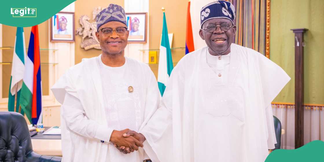 Governor Uba Sani visits President Bola Ahmed Tinubu