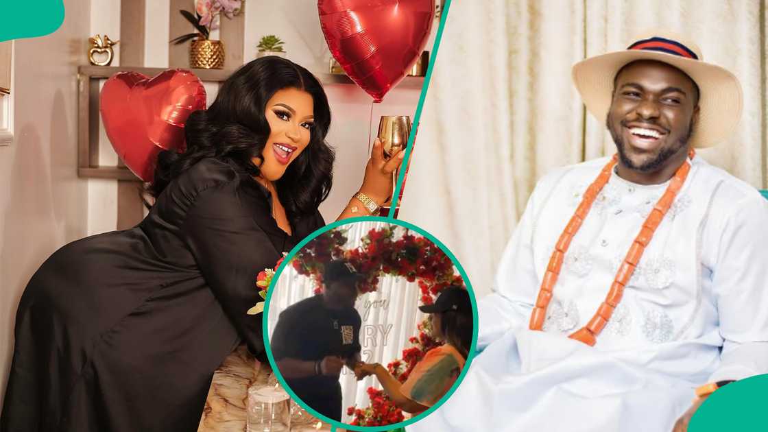 Actress Nkechi Blessing and Xxssive get engaged.