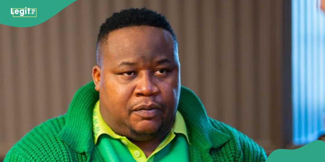 Cubana Chiefpriest shares newe picture for critics.