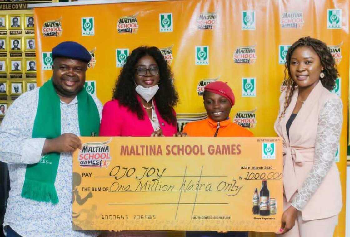 Winners of Maltina School Games 2020 Officially Receives Prizes Winners of Maltina School Games 2020 Officially Receives Prizes