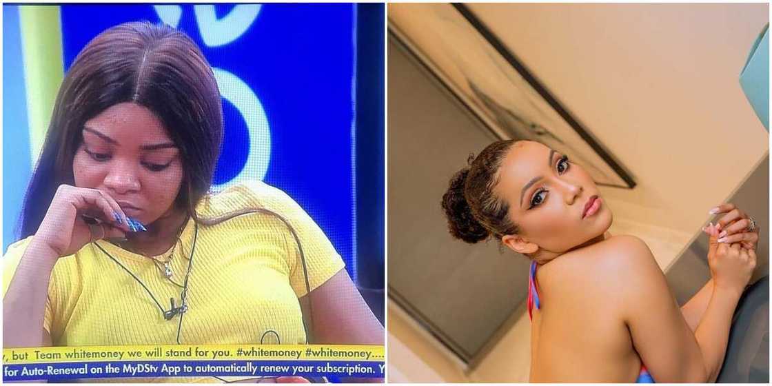 BBNaija: Queen and Maria BBNaija: Queen and Maria