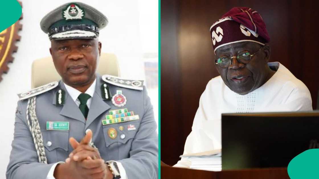 President Bola Tinubu has announced a six month extension to the tenure of Adewale Adeniyi, the Comptroller General of Customs. President Bola Tinubu has announced a six month extension to the tenure of Adewale Adeniyi, the Comptroller General of Customs.