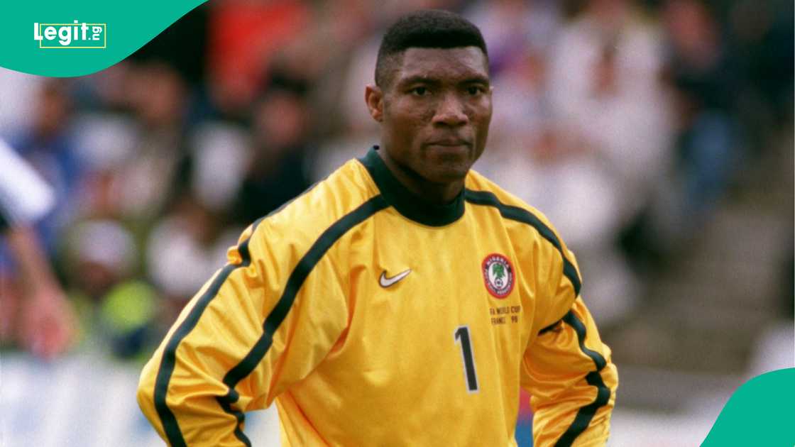 Peter Rufai, Super Eagles, Nigeria, FIFA World Cup, France 1998. Peter Rufai, Super Eagles, Nigeria, FIFA World Cup, France 1998.