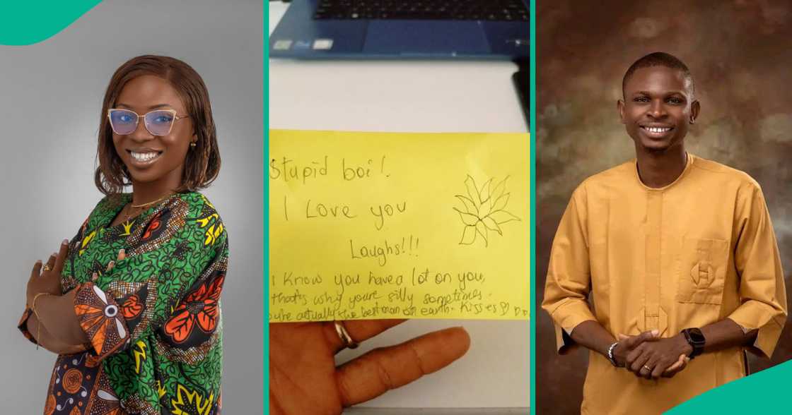 Pastor thrills people as he shares note his wife sent him at work after they quarrelled at home Pastor thrills people as he shares note his wife sent him at work after they quarrelled at home