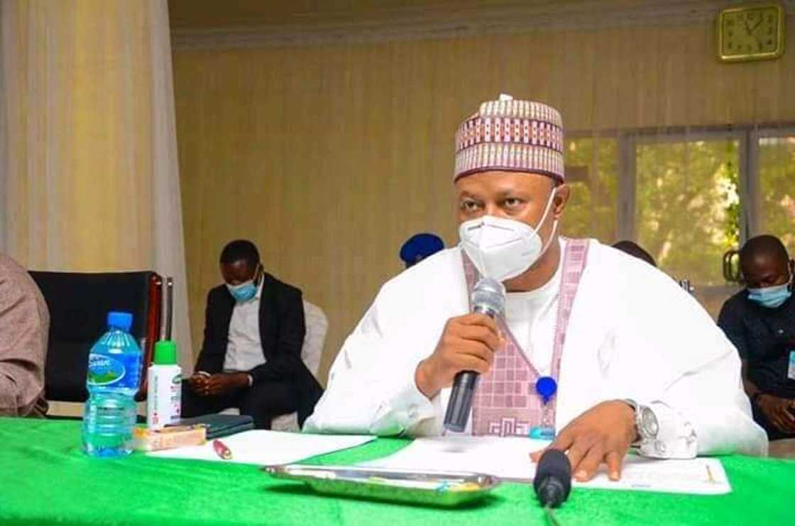 Uba Sani asks Sha'aban to work for is victory Uba Sani asks Sha'aban to work for is victory