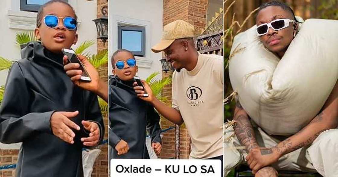 Little girl sings kulosa, Oxlade Little girl sings kulosa, Oxlade