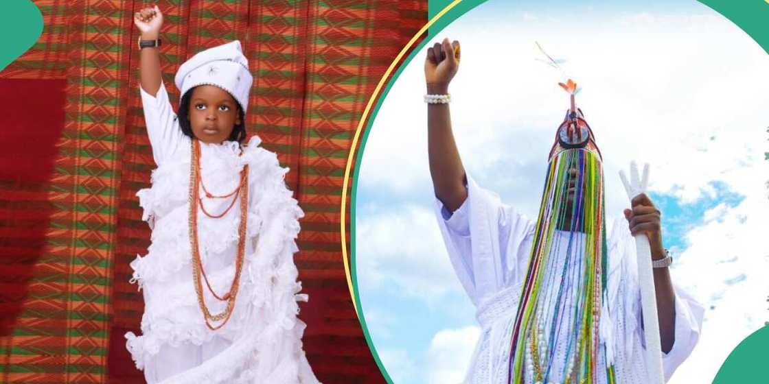 Ooni of Ife's son Prince Tadenikawo's 3rd birthday. Ooni of Ife's son Prince Tadenikawo's 3rd birthday.