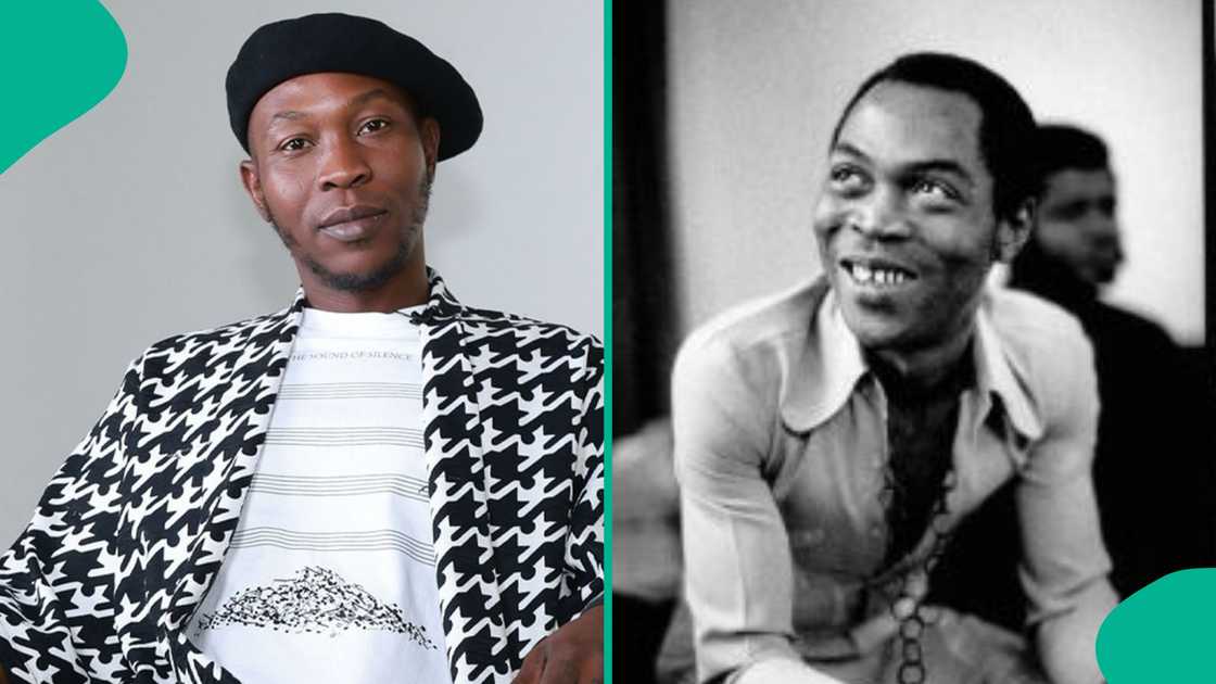 Video of young Seun Kuti performing in shrine emerges.