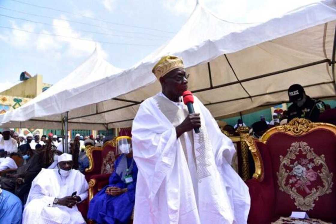 Hotunan yadda aka yi addu'ar ukun marigayi Sarki Zazzau, Alhaji Shehu Idris