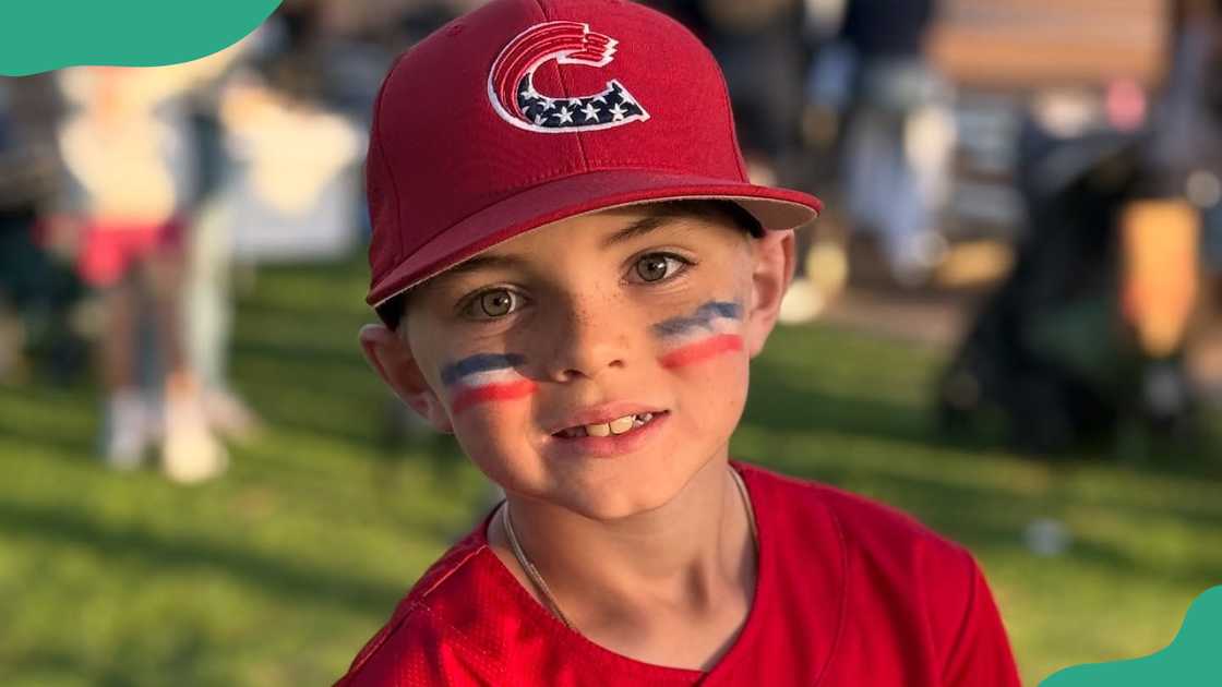 Freddie Freeman's eldest son, Frederick Charles Freeman II.