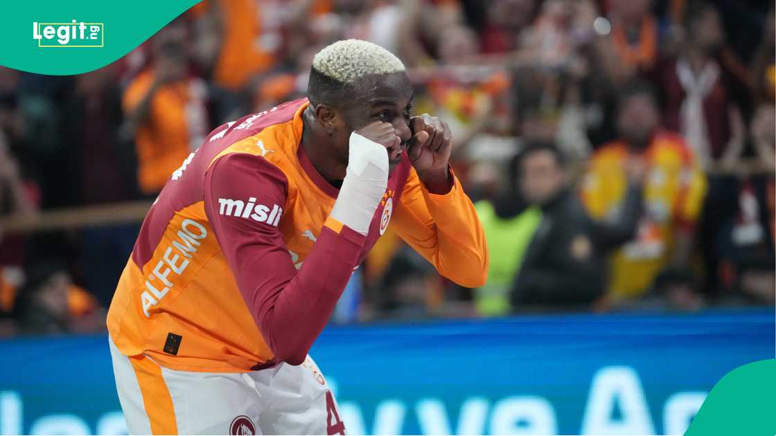 Victor Osimhen, Galatasaray, Fenerbahce, Rams Park, Istanbul. Victor Osimhen, Galatasaray, Fenerbahce, Rams Park, Istanbul.