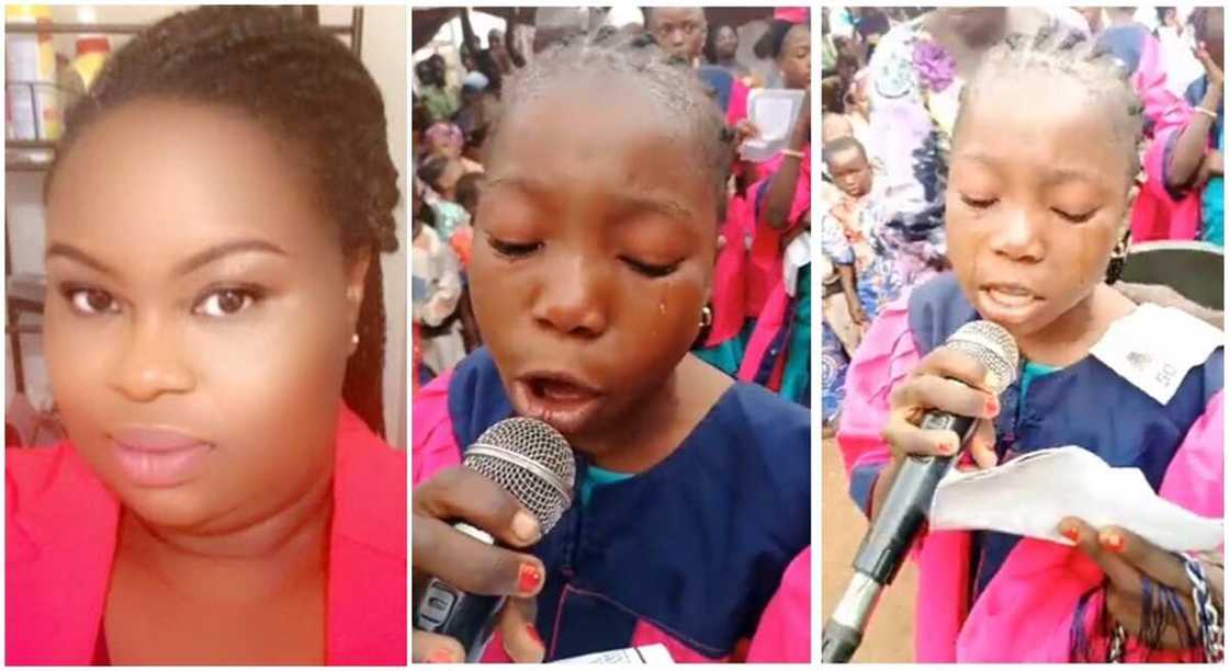 Oluwafunmi has said her family will pay Wasilat Bashiru's school fees. Oluwafunmi has said her family will pay Wasilat Bashiru's school fees.