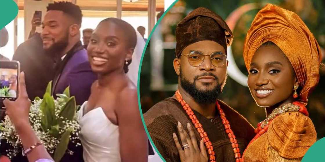 Video of Kunle Remi and wife at a church. Video of Kunle Remi and wife at a church.