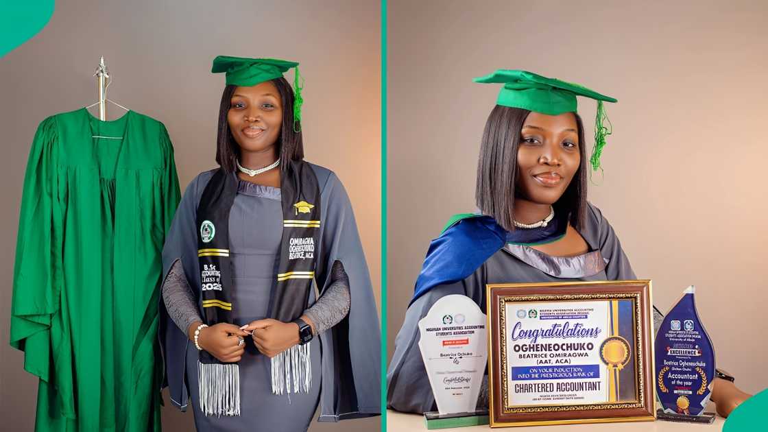 A lady who walked away from the convent celebrates as she bags a degree