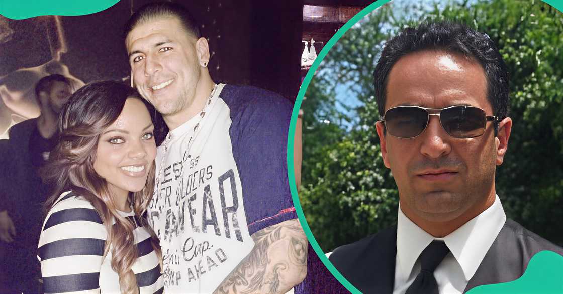 The late Aaron Hernandez and his fiancée, Shayanna. Dino Guilmette The late Aaron Hernandez and his fiancée, Shayanna. Dino Guilmette