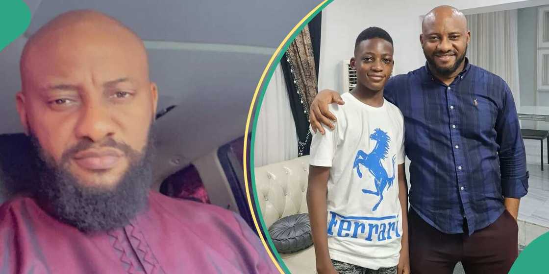 Yul Edochie's son first posthumous birthday Yul Edochie's son first posthumous birthday