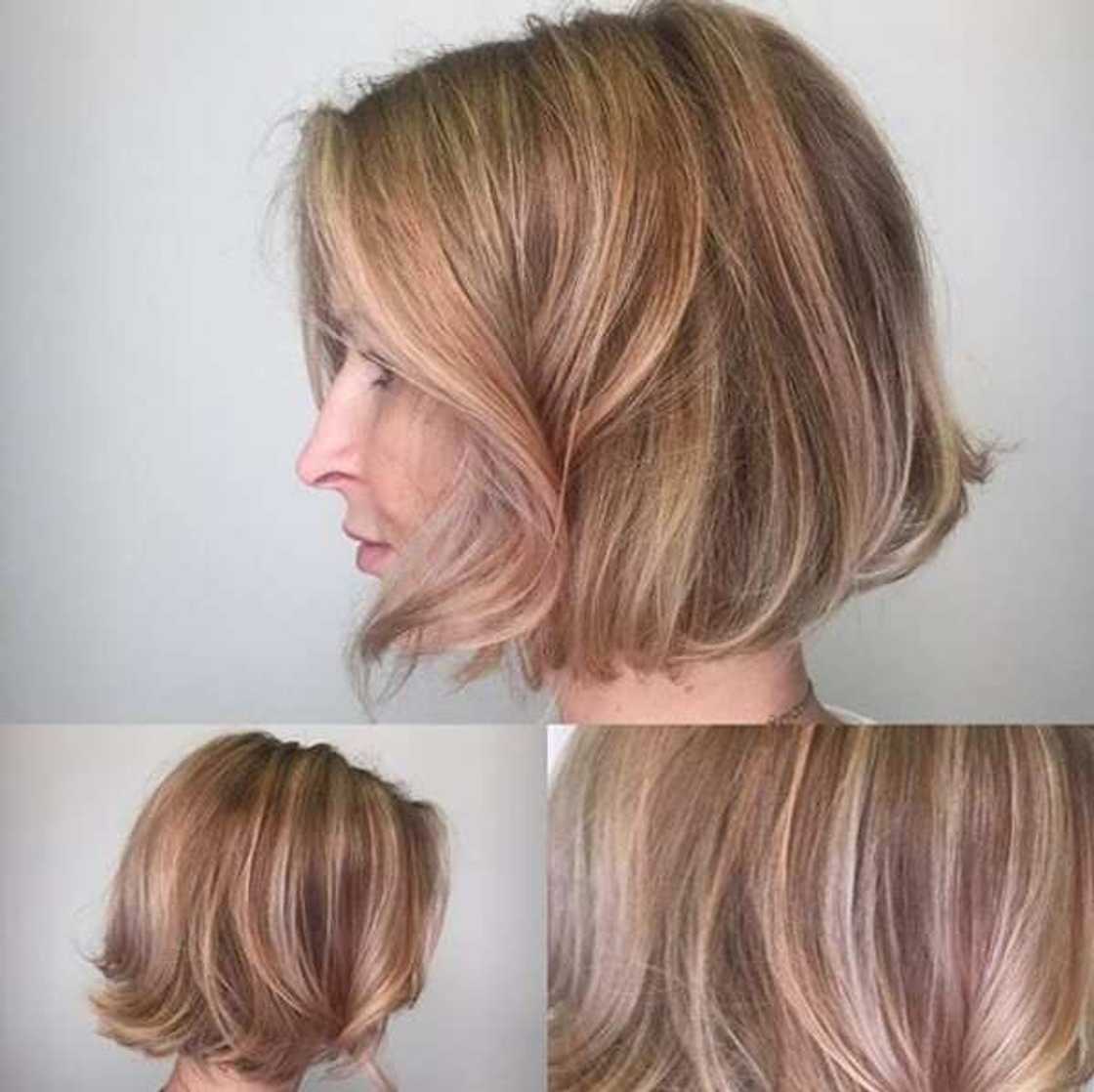 Strawberry blonde highlights Strawberry blonde highlights