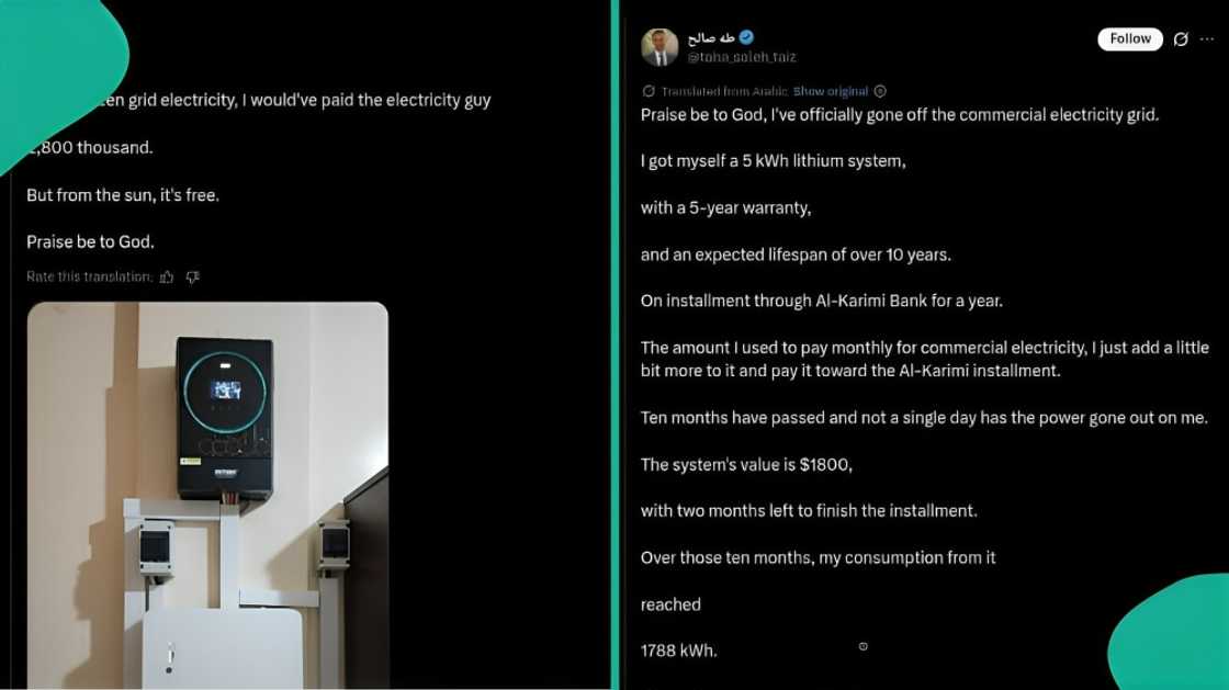 Man trends after revealing cost of 5kWh lithium solar setup Man trends after revealing cost of 5kWh lithium solar setup