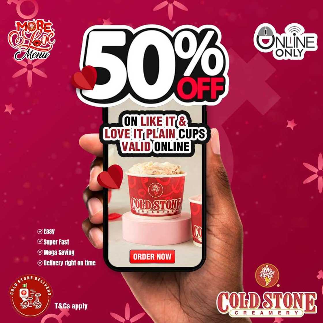 Cold Stone, Sweet Pineapple Cream, Coconut Custard Cream Flavours Cold Stone, Sweet Pineapple Cream, Coconut Custard Cream Flavours