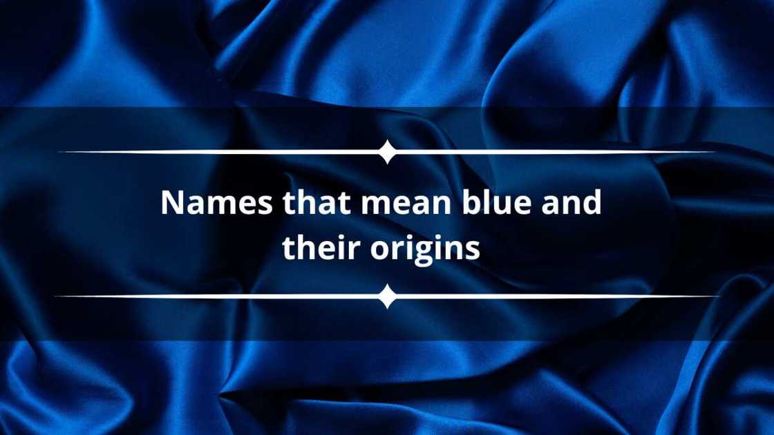 Blue names Blue names