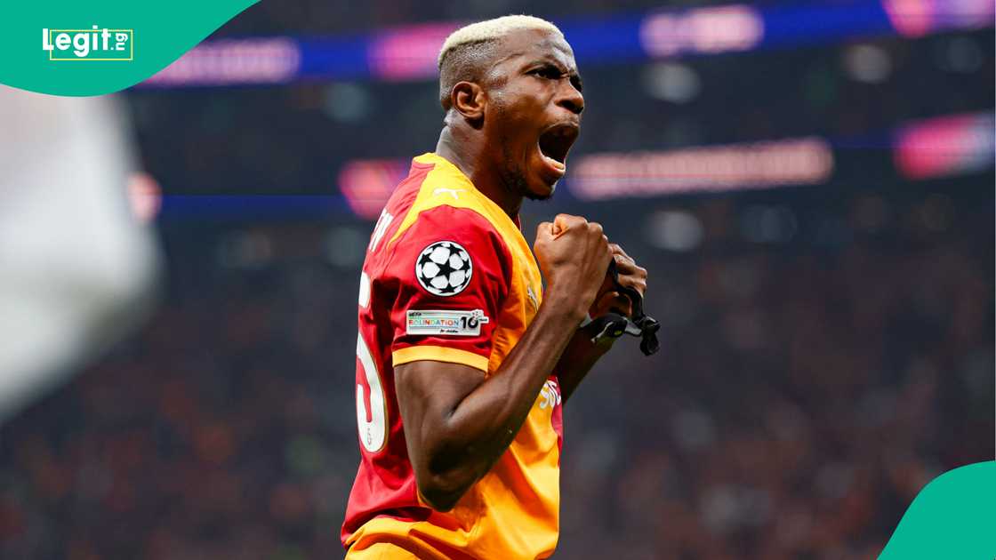 Victor Osimhen, Galatasaray, Liverpool, Istanbul, UEFA Champions League. Victor Osimhen, Galatasaray, Liverpool, Istanbul, UEFA Champions League.