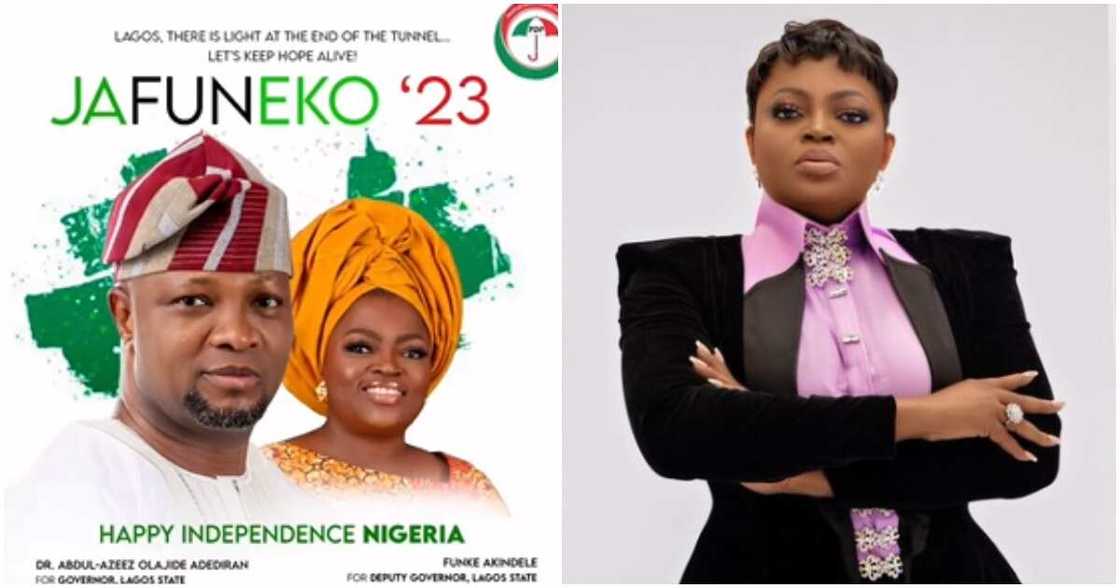 Funke Akindele and Jandor Funke Akindele and Jandor