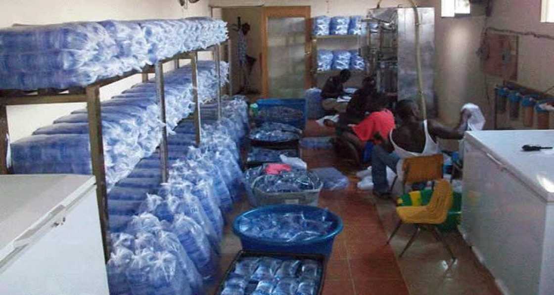 Pure water manufactuers, bread