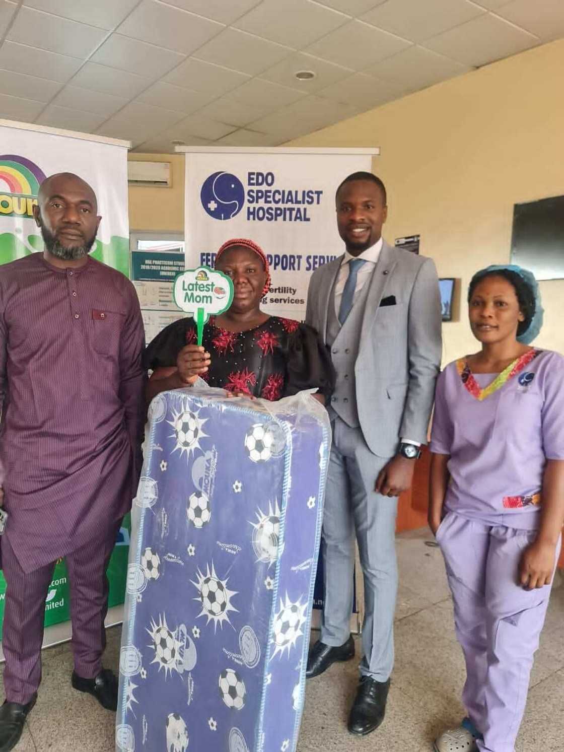 Mouka Foam Partners Lagos State Government, Celebrates Baby of the Year 2023 in Lagos