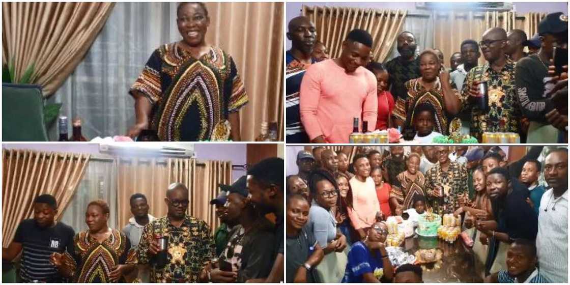 Cast and Crew Members of the Johnsons Throw Another Surprise 47th Birthday Party for Actress Ada Ameh Cast and Crew Members of the Johnsons Throw Another Surprise 47th Birthday Party for Actress Ada Ameh
