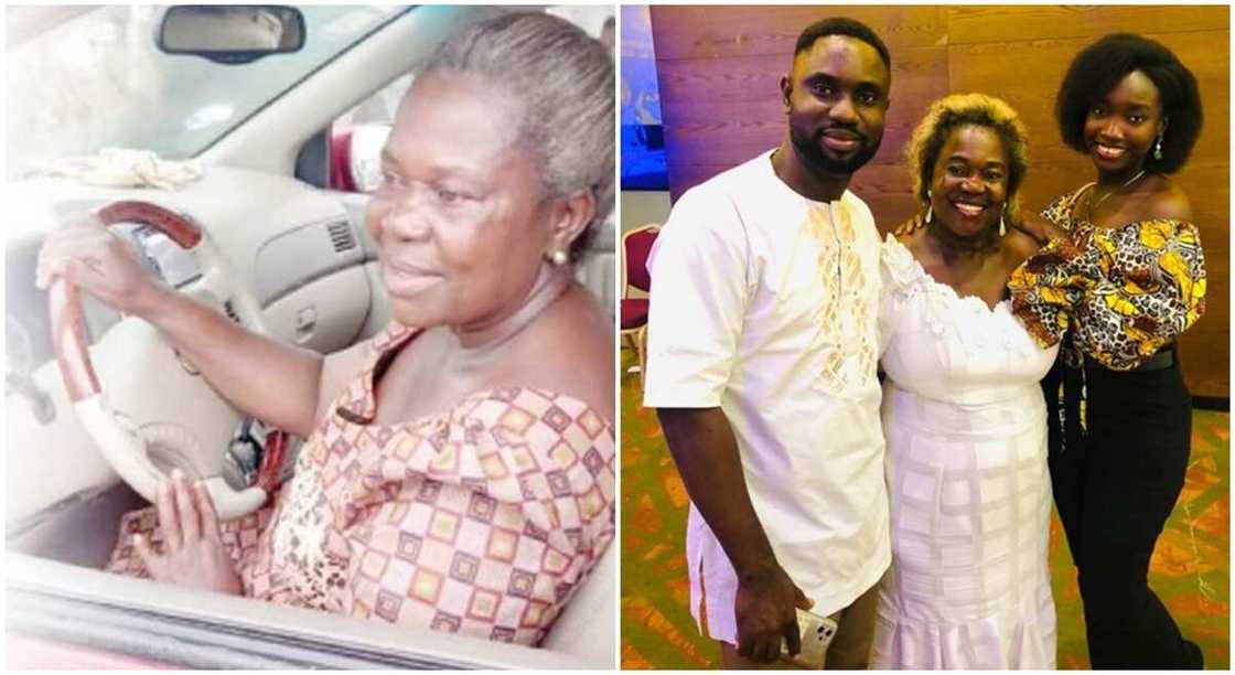 Photos of Mrs Beauty Onokpite, Nigerian female bus driver and her kids. Photos of Mrs Beauty Onokpite, Nigerian female bus driver and her kids.