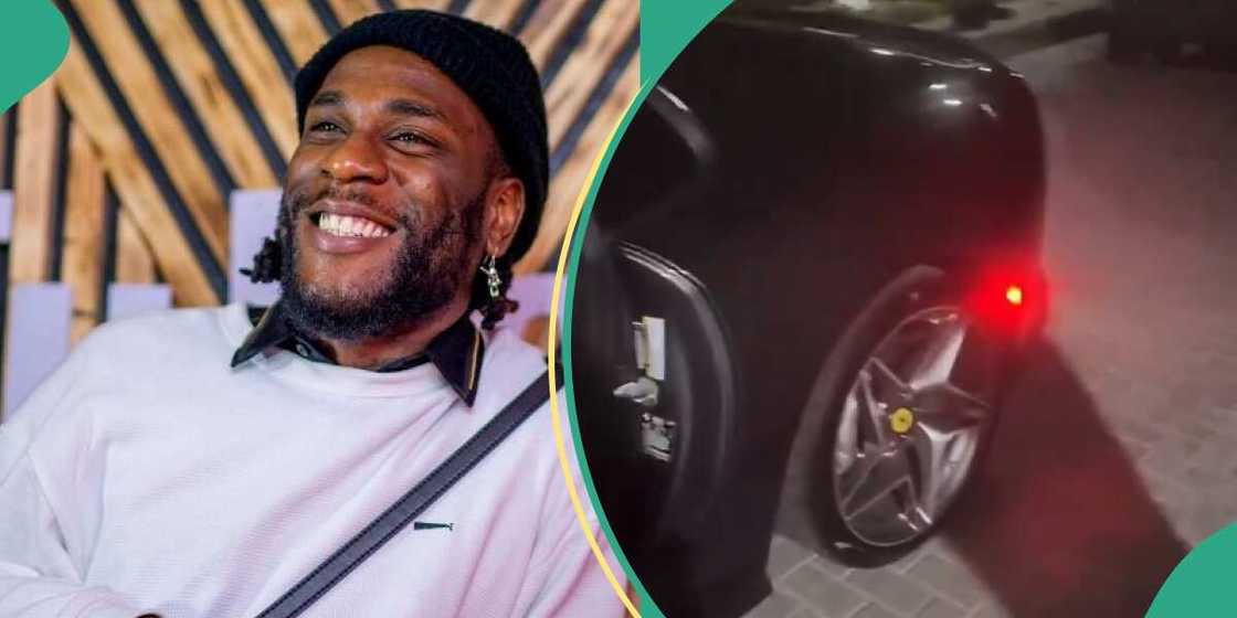 Burna Boy buys brand new Ferrari 812 GTS