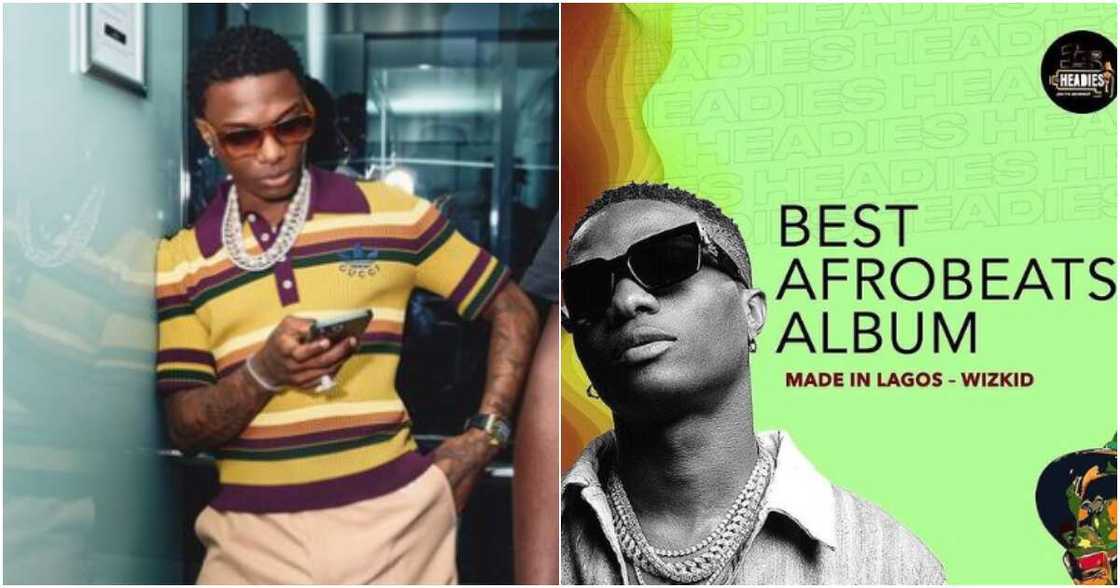 Wizkid at Headies Wizkid at Headies