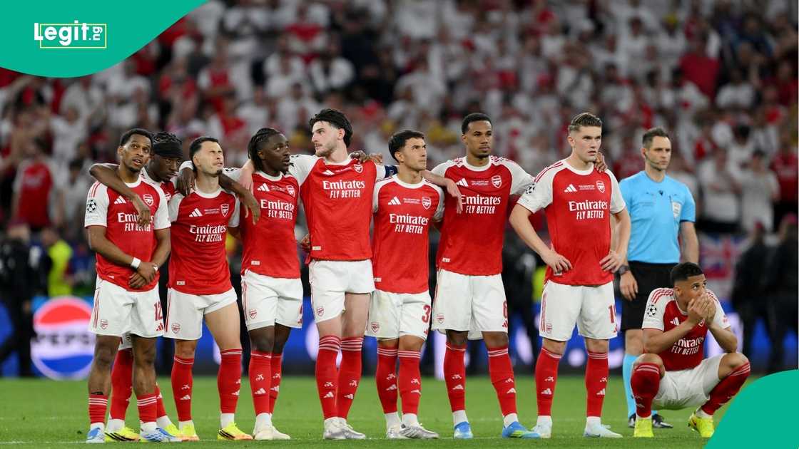 Arsenal, UEFA, Champions League, Football, PSG, Europe. Arsenal, UEFA, Champions League, Football, PSG, Europe.