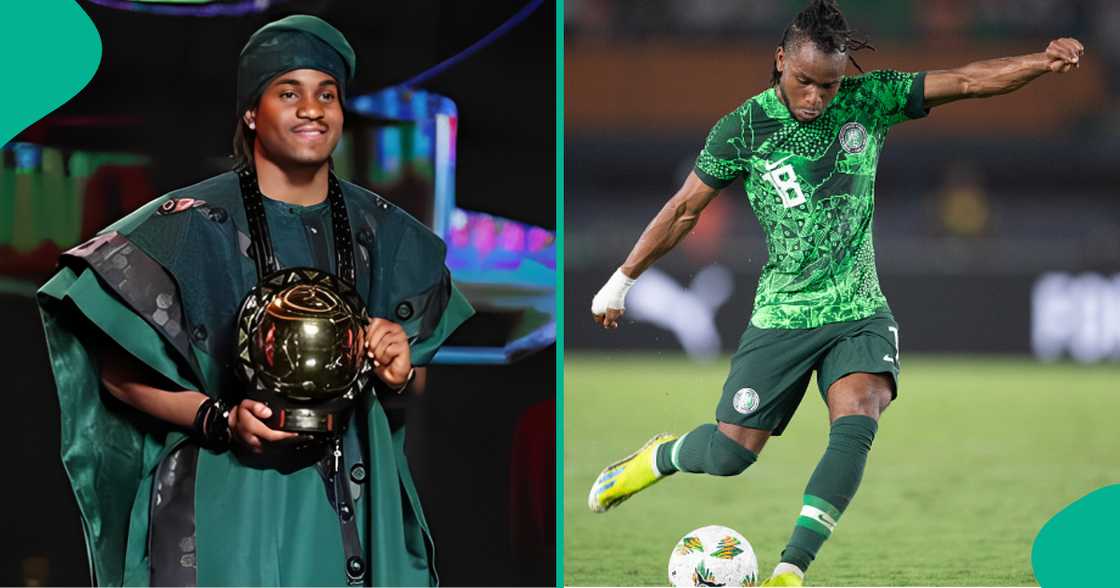 Man who watched Ademola Lookman's speech at CAF award shares what he noticed